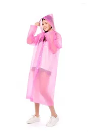 Raincoats Portable Rain Coats Raincoat Button Fashion Cover Poncho Women