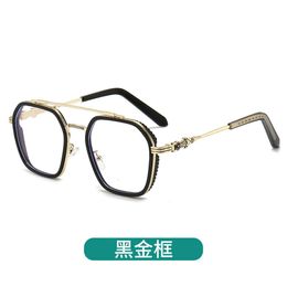 2024 Luxury Designer Ch Sunglasses for Men Women Chromes Glasses Frames Simple Full Polygonal Paired Myopia Heart Eyeglass Frame Man Unisex Eyewear Dvn1