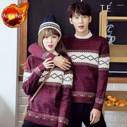 Men's Sweaters Clothing Blue Plaid Knit Sweater Male Pullovers Graphic Sweat-shirt Tops 90s Vintage Fun Korean 2024 Autumn Loose Fit X T