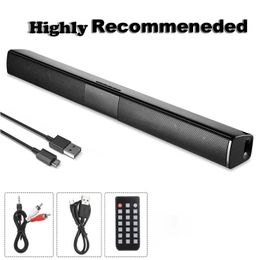 Speakers 20W TV Wired and Wireless Bluetooth Sound Bar Home Surround SoundBar for PC Stereo TV speaker