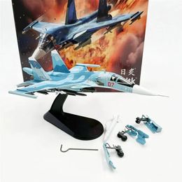 1/100 Scale Russia FULLBACK Su34 Sukhoi Su-34 SU 34 Fighter Diecast Metal Alloy Plane Model Toy For Collection gifts 240116