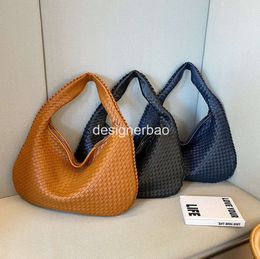 Brand Tote Designer Woven Leather High Quality Women's Shoulder Bags Luxury bottegCapacity Bag Casual Versatile bag