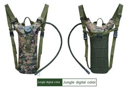 Military fans cross-country kettle hiking bike camouflage backpack sports outdoor running tactics riding water bag backpack