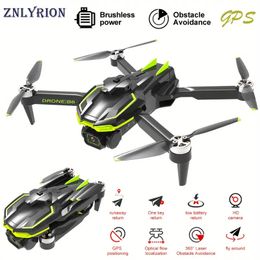 New B6 Pro Foldable Drone: GPS And Optical Flow Positioning, HD Electric Camera, Brushless Power, Intelligent Obstacle Avoidance, Follow Mode,Cool RC Toy& Gifts-UAV