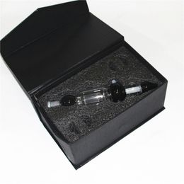 Wholesale Hookahs Nectar Kit with Titanium Tip Nail Quartz Tip 14mm Glass Nectar Pipe Micro NC Set