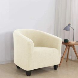 Chair Covers Furniture Club Slipcovers Cover Sofa Bath Stretch Fleece For Living Armchairs Single Room Couch Protector Tub Polar