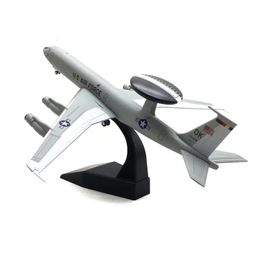 Simulation 1/200e-3 Sentry Awacs Boeing E-3 Early Warning Aircraft Alloy Aircraft Model Children's Toy Plane Collectibles 240116