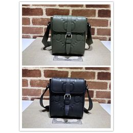 luxury 10A Designer Jumbo G Small Messenger Shoulder Bag 760235 Leather Black Wallet 7A Best Quallity