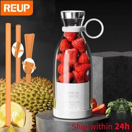 Mini Portable Blender Electric Fruit Juicer Mixers Extractors Multifunction Juice Maker Machine Blenders Smoothies Mixer 240116