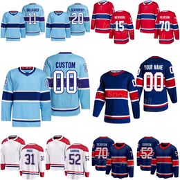 Woman Youth Man Hockey 20 Juraj Slafkovsky Jersey 31 Carey Price 11 Brendan Gallagher 15 Alex Newhook 70 Tanner Pearson 52 Justin Barron 26 Johnathan Kovacevic