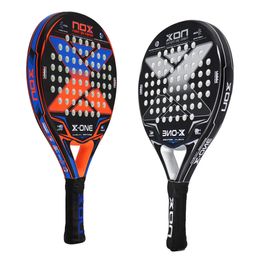 Padel Tennis Racket High Balance 3K Carbon Fibre With EVA SOFT Memory Padel Paddle Smooth Surface For Training Accessories 240116