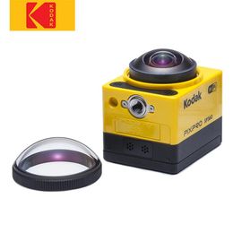 Cameras Kodak SP360 Degree Panoramic Action Camera Antishake Waterproof Motorcycle Cycling Car Recorder Camera
