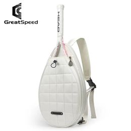GreatSpeed Men Women Tennis Bag Modern Design Outdoor Indoor Tennis Badminton Squash Shoulder Bag Teenagers Tenis Padel Bags 240115