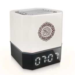 Speakers Good Quality Quran Speaker Azan Clock with Screen Display Multi Function Wireless Bluetooth Koran Speake Led Light Prayer Muslim