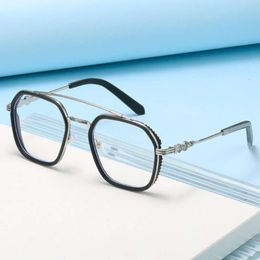 2024 Luxury Designer CH Sunglasses for Women Chromes Glasses Frames Mens Large Flat Man Eyeglasses Heart Eyeglass Frame Ladies Unisex High Quality Eyewear DTFW