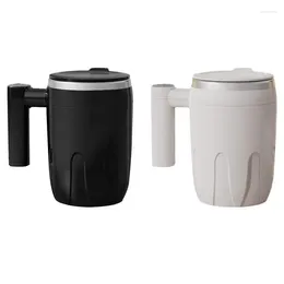 Mugs Automatic Stainless Steel Stirring Coffee Cup Thermostatic Coasters Travel Tumbler Self-stirring For Drinks