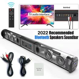 Speakers 20W Stereo TV With Wire And Wireless Remote Operation Bluetooth House Surround Soundbar The Television Speaker The PC Theatre