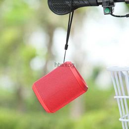 Portable Speakers portable Bluetooth speaker hifi sound quality subwoofer IPX6 waterproof riding outdoor small sound high volume support TF play YQ240116