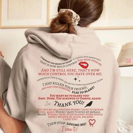 Diaries Hoodie Trendy Retro TV Show Sweatshirt Aesthetic Clothes TVD Mystic Falls Shirt Fan Fans Gifts 240115