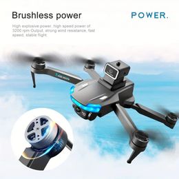 Upgraded S138 RC Drone: Brushless Motor, HD Electric Cameras, 6-Level Wind Resistance, Intelligent Obstacle Avoidance, Customizable Flight Path, UAV Quadcopter