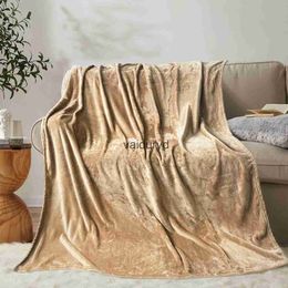 Blankets Bucephalus Queen Size Warm Blanket For Sofa Couch Children Nap Blanket Fluffy Soft Solid Khaki Colour Coral Fleece Blanketsvaiduryd