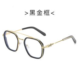 2024 Luxury Designer CH Sunglasses for Women Chromes Glasses Frames Mens Large Fashion Street Flat Heart Eyeglass Frame Ladies Unisex High Quality Eyewear YDZ3