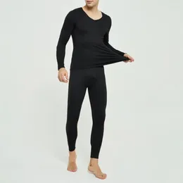 Gym Clothing Thermal Underwear Sets For Men Winter Long Johns Clothes Thick Warmth Set