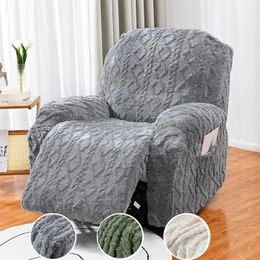 12 Seater Split Design Recliner Cover Elastic Single Couch Slipcovers for Living Room Relax Lazy Boy Armchair Protection Covers 240115