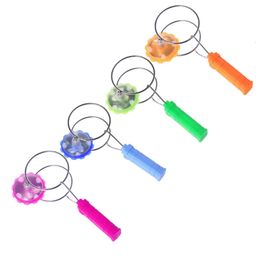 Magnetic Gyro Wheel Magic Spinning LED Colourful Light Gyro YoYo Toys Kids Gifts 240116