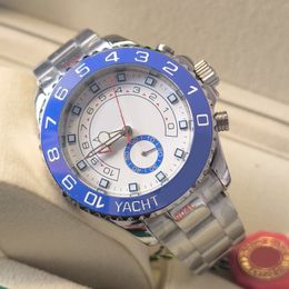 YACHT Luxury mens watch brown ceramic 40mm 44mm automatic 904L stainless steel automatic calendar sapphire mirror classic luminous waterproof gift wristwatch AAA