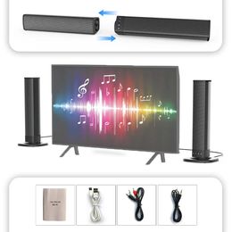 Soundbar Super Power Sound Blaster Wireless Bluetooth Speaker Surround Stereo Home Theater System Subwoofer TV Projector Powerful BS36