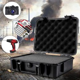 Waterproof Hard Carry Case Bag Tool Kits with Sponge Storage Box Safety Protector Organiser Hardware toolbox Impact Resistant 240115