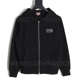 Men's Hoodies KEN Sweatshirts ZONE Women Zipper Hooded Sweatshirt Cardigan Hoodie Casual Jumpers Early Spring New Black and White LetterCoat Loose Classic Jacket