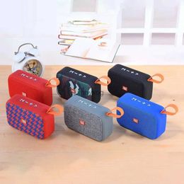 Portable Speakers T G TG506 Mini Bluetooth Speaker Wireless Subwoofer Loudspeaker Hands Free Support TF Card Portable Music Audio hot sale 2023 YQ240116