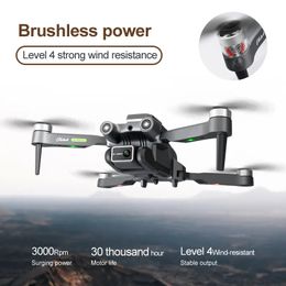 TOSR H23 RC Drone Dual Camera HD Wifi FPV Brushless Photography Foldable Quadcopter Optical Flow Obstacle Avoidance Drone UAV