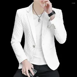 Men's Suits Casual Suit Jacket Youth Korean Version Trend Small 2024 Slim Fitting Top Spring Clothing