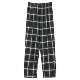 Men's Sleepwear Bottoms Men Pyjama Pants Mens Nightwear Plaid Size M-xXXL Sleep Soft Casual Trousers Comfortable