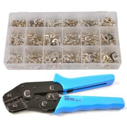 wholesale 330pcs Non insulated Terminals Assortment Set Crimping Tool Crimper Plier Kit Kit ZZ