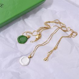 Italian design enamel drop glaze women's Pendant Necklace fashion Personalised holiday gift157J