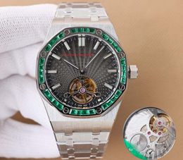 NEW version multi style Super thin 11MM Premium men watches 41 mm Diamond border 316L steel sapphire Luminous CaL.2924 mechanical Automatic 26522 Men's Wristwatches