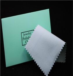 100pcs silver polish cleaning polishing cloth with package silver cleaning cloth wiping cloth of silver jewelry suede maintenance5265069