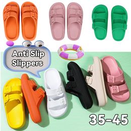 Summer Designer slides womens mans sandal fluffy flat mule slides beige black pink slippers room shoes Onyx slipper pure Sand Bones