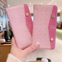 Luxury Leather iPhone Phone Cases 15 14 Pro Max Beautiful Card Wallet High Quality Purse 18 17 16 15pro 14Pro 13pro 12pro 13 12 11 Case Cover with Logo Box Girl Woman