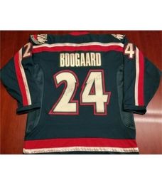 Nikivip Cheap Custom Men Women Younth Retro 24 Derek Boogaard Hockey Jersey All Stitched Any Size 2XS5XL Name Or Number Top Qual1969773