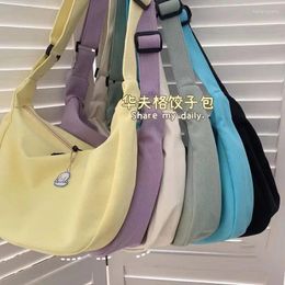 Evening Bags Fashion Shoulder Women Solid Harajuku All-match Simple Multifunction Handbags Large Capacity Crossbody For Teens