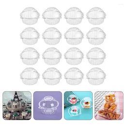 Take Out Containers 60 Pcs Cake Box Disposable Food Tray Boxes Container Bread Loaf Pastry