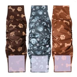 Dog Apparel Male Belly Band Diapers Fastener Tape Adjustable High Absorbency Leakproof Comfortable Breathable For Training Incontinence