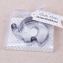 25Pcs Baby Shower Decorations of Little Peanut Elephant Cake Mold Favors For NewBorn Party souvenirs Cookie cutter5890449