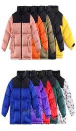 22SS Kids Winter Down Coat North puffer Jackets womens Fashion Face Jacket Couples Outdoor Warm Feather Outfit Outwear Multicolor 8499302