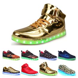 Design casual glow-in-the dark shoes for men and women Big Euro fashion breathable comfortable black and white green red pink Blue orange 36-42